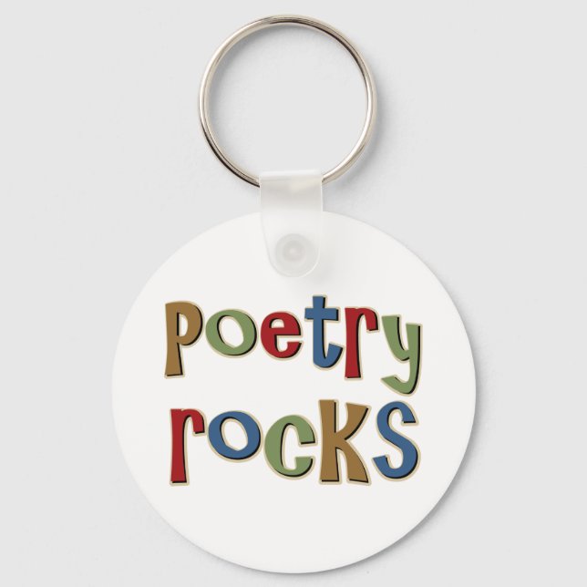 Porte-clés Rocks de poésie (Recto)