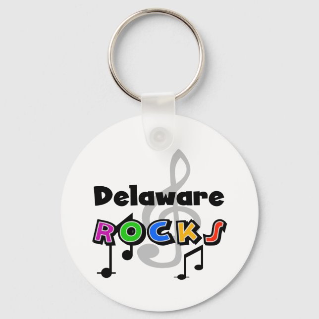 Porte-clés Rocks du Delaware (Recto)