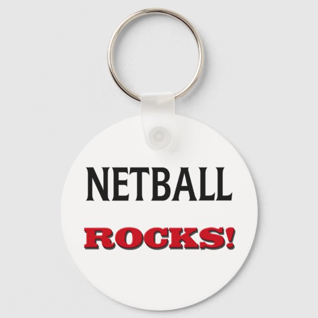 Porte-clés Rocks Netball (Recto)