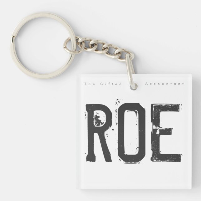 PORTE-CLÉS "ROE" (Devant)