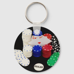 Porte-clés Roi d'as