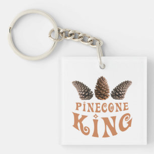 Porte-clés Roi de cône de pin