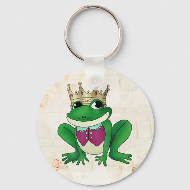 Porte-clés Roi de grenouille (Recto)