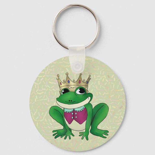 Porte-clés Roi de grenouille (Recto)