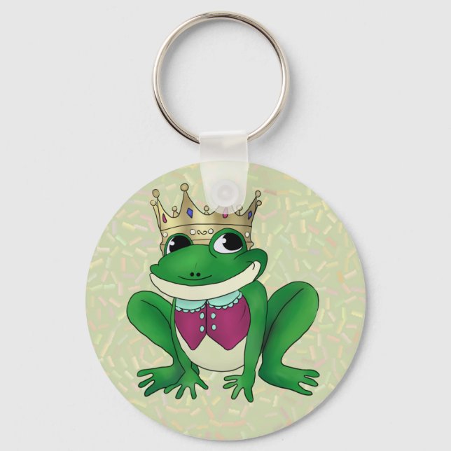 Porte-clés Roi de grenouille (Recto)