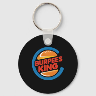 Porte-clés Roi des burpees Cardio Gymnastique Culturisme Amat