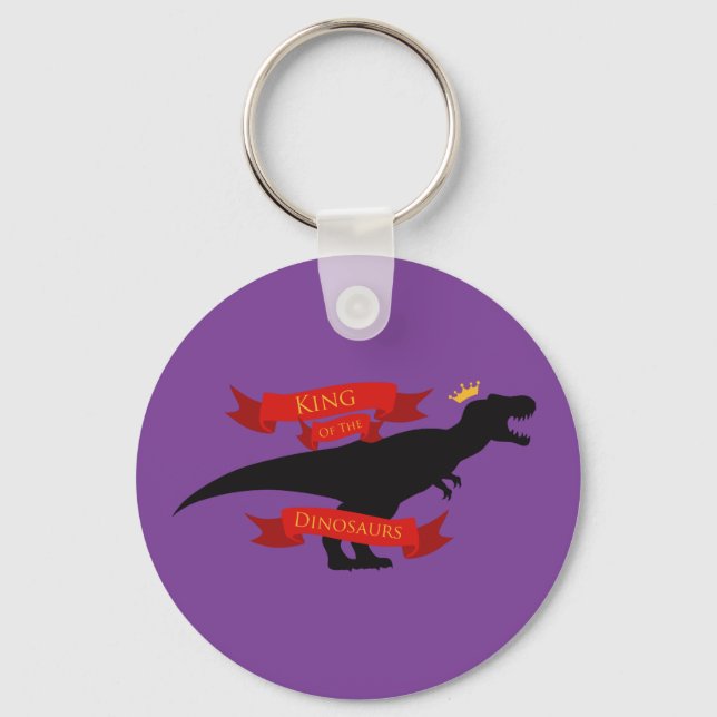 Porte-clés Roi des Dinosaures (Recto)