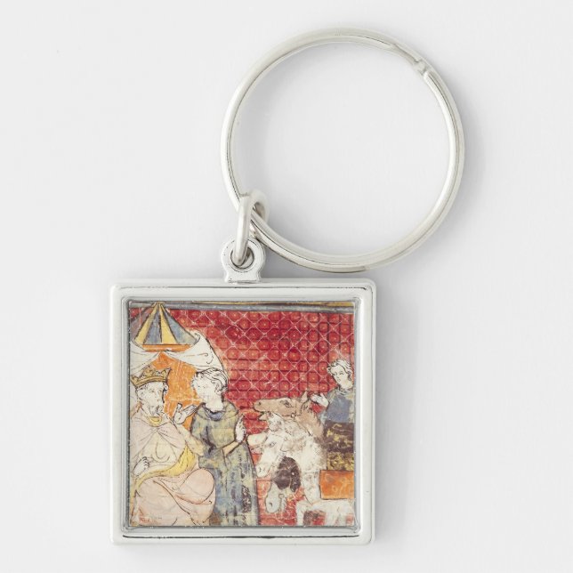 Porte-clés Roland offrant l'adieu à Charlemagne (Devant)