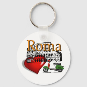 Porte-clés Roma in my Heart
