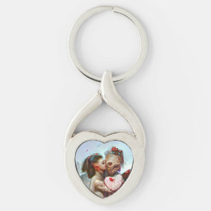 Porte-clés Romance Alien lunatique