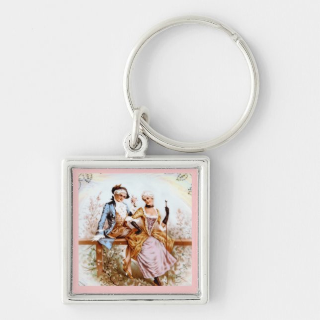 Porte-clés Romance française du XVIIIe siècle (Devant)
