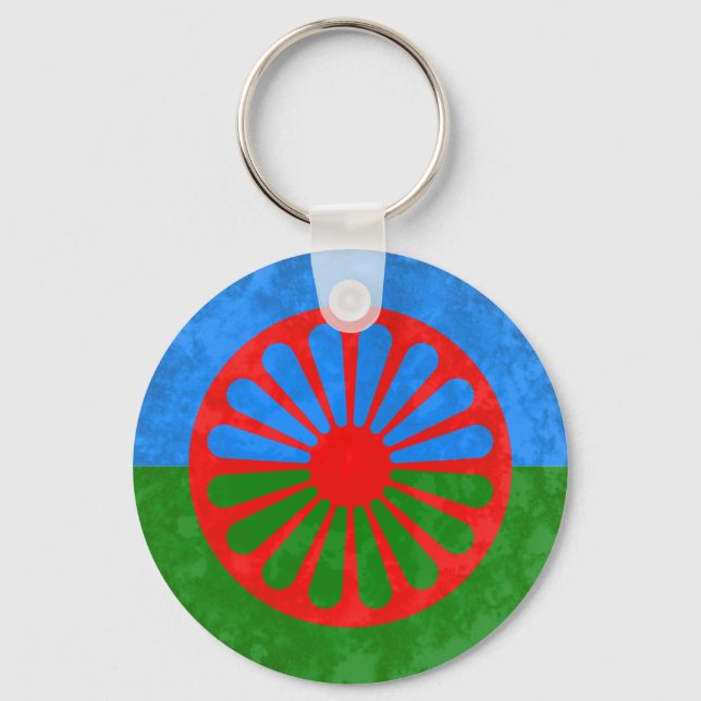Porte-clés Romani flag (Recto)