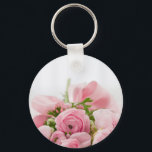 Porte-clés Romantic Wedding Love Soft Pink Flower Bouquet<br><div class="desc">Romantic Wedding Love Soft Pink Flower Bouquet</div>