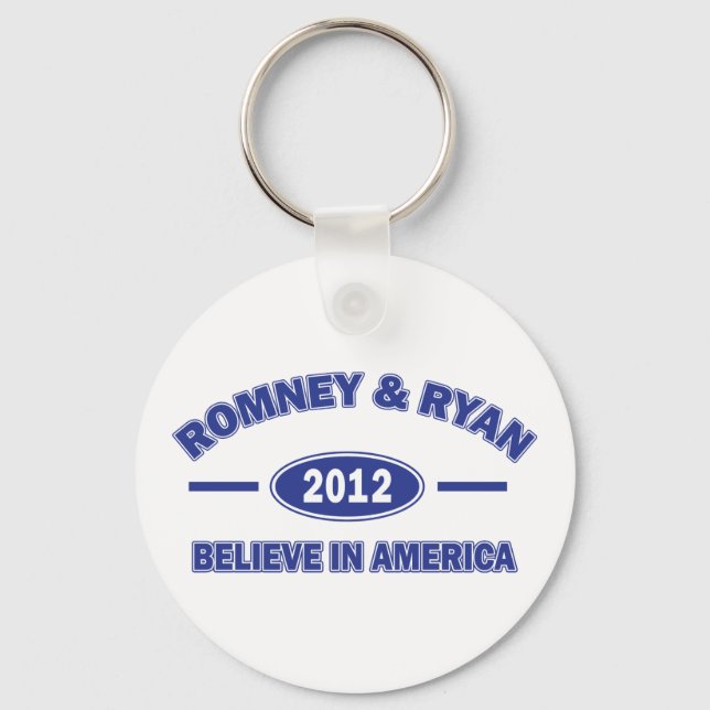 Porte-clés Romney Et Ryan 2012 (Recto)