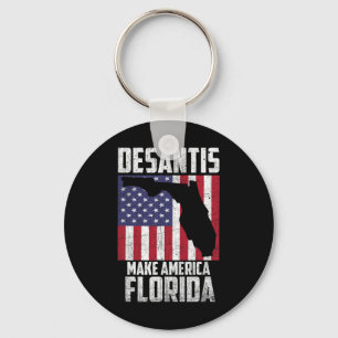 Porte-clés Ron Desantis Faire de l'Amérique la Floride à nouv