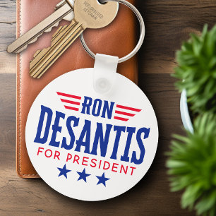 Porte-clés Ron DeSantis pour le Président 2024 - Campagne