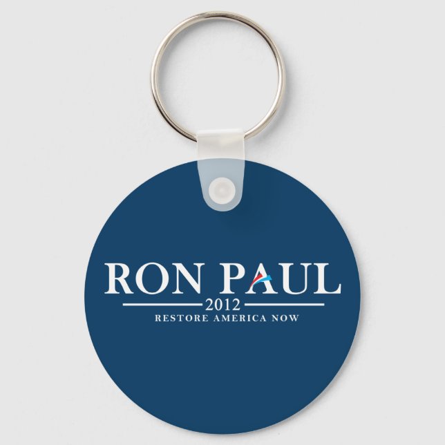 Porte-clés Ron Paul 2012 - Restore America Now Key-Chains (Recto)