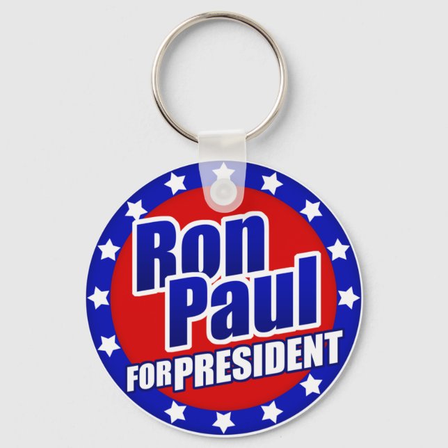 Porte-clés Ron Paul for President Keychain (Recto)