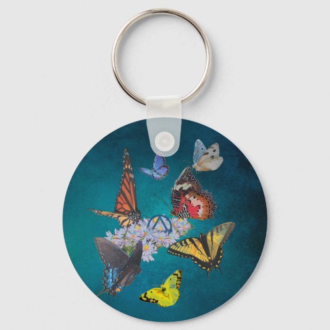 porte-clés rond en acrylique symbole de sobriété p (Recto)