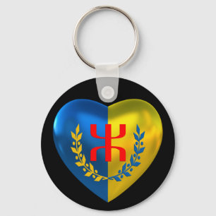 Porte-clés rond, kabylie