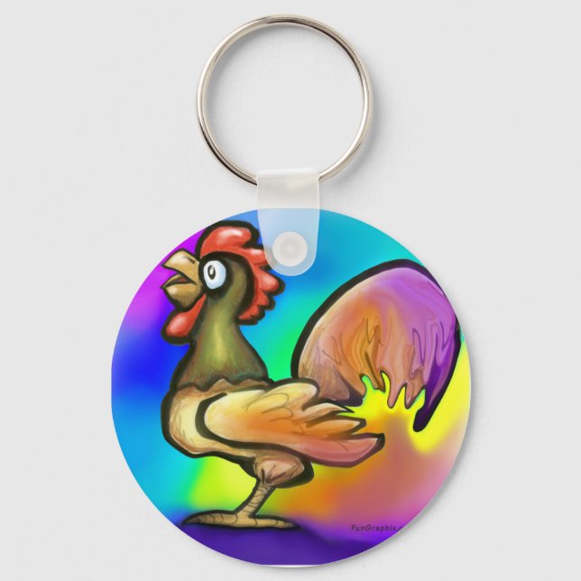 Porte-clés Rooster (Recto)