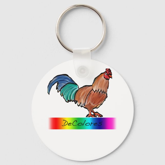 Porte-clés Rooster DeColores (Recto)