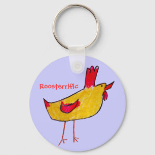 Porte-clés Roosterrific
