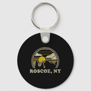 Porte-clés Roscoe New York Ny T Shirt Vintage Randonnée Monta