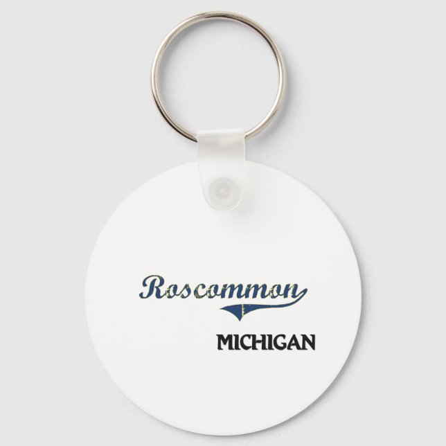 Porte-clés Roscommon Michigan City Classic (Recto)