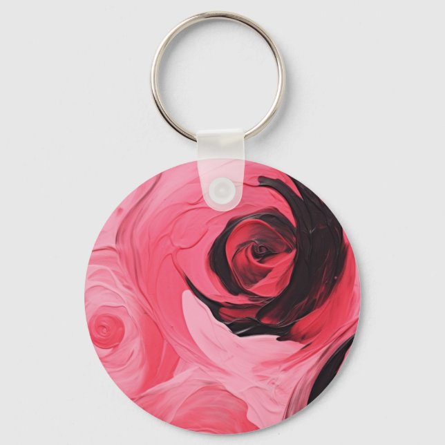 Porte-clés Rose Bud (Recto)