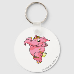 Porte-clés Rose d'Elephante