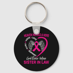 Porte-clés Rose En Mémoire De Ma Soeur En Droit Christian Bre