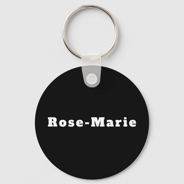 Porte-clés Rose-Marie (Recto)