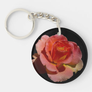 Porte-clés Rose orange