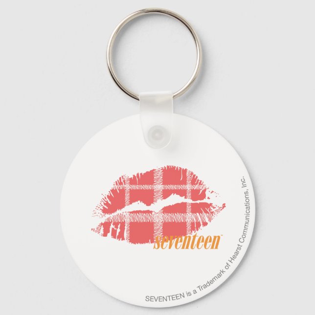 Porte-clés Rose plis (Recto)