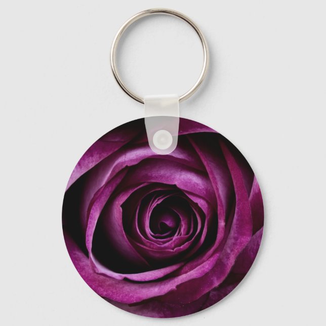 Porte-clés Rose pourpre foncé (Recto)