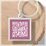 Porte-clés Rose poussiéreux | Porte - clé de numérisation de<br><div class="desc">Vous recherchez un outil marketing puissant pour améliorer votre entreprise ? Ne cherchez pas plus loin que nos porte - clés de code QR ! Avec la possibilité de créer un code QR directement sur le porte - clé, vous pouvez facilement diriger vos clients vers votre site Web, les pages...</div>