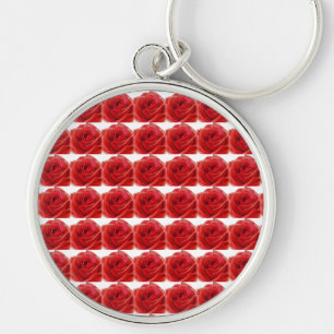 Porte-clés Rose rouge