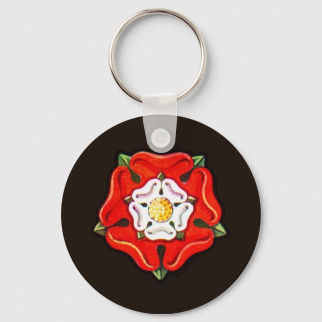 Porte-clés Rose Tudor unique (Recto)