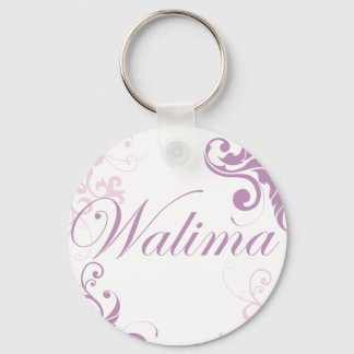 Porte-clés rose walima
