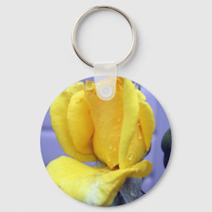 Porte-clés Rosebud jaune