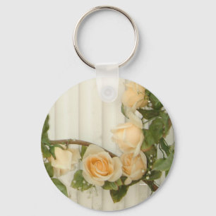 Porte-clés Roses dans la colonne