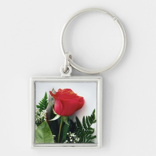 Porte-clés Roses rouges (Devant)