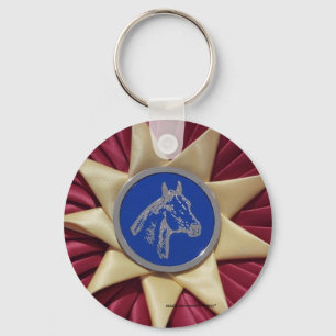 Porte-clés Rosette du spectacle de chevaux