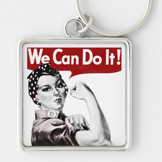 Porte-clés +{ Rosie du Riveter }+ (Devant)