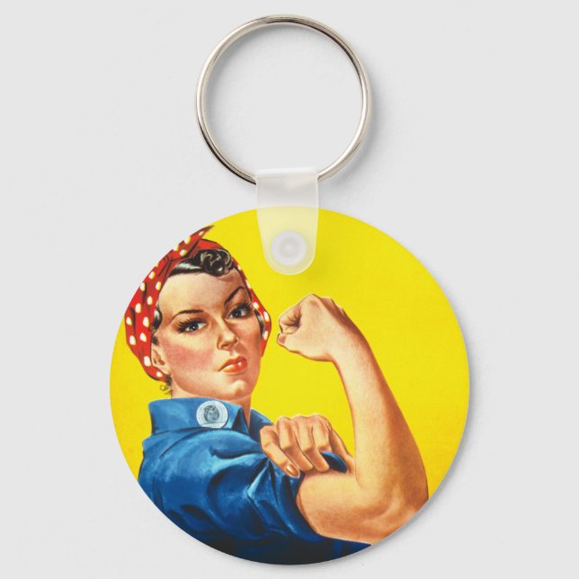 Porte-clés Rosie la riveteuse (Recto)