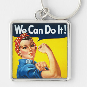 Porte-clés Rosie Le Riveter