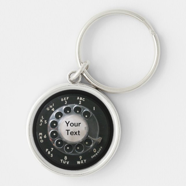 Porte-clés Rotary Phone Dial Keychain (Devant)