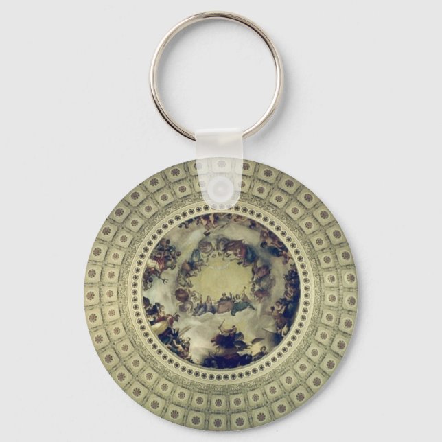 Porte-clés rotonde du capitole (Recto)