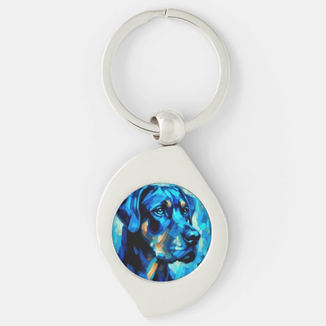 Porte-clés Rottweiler (Devant)